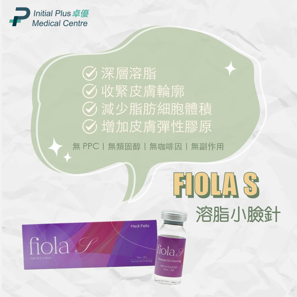 Fiola S 草本消脂針 (Face/Body) 6 Initial Plus Medical Centre 卓優醫療診所 fiola 工作區域 1 02
